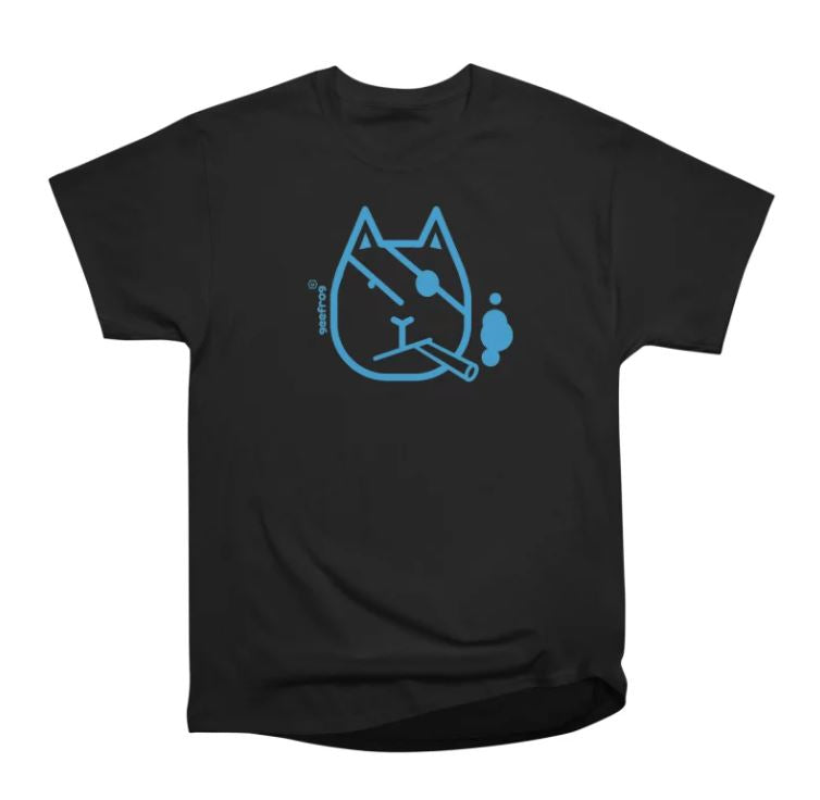 Smoking Cat T-shirt