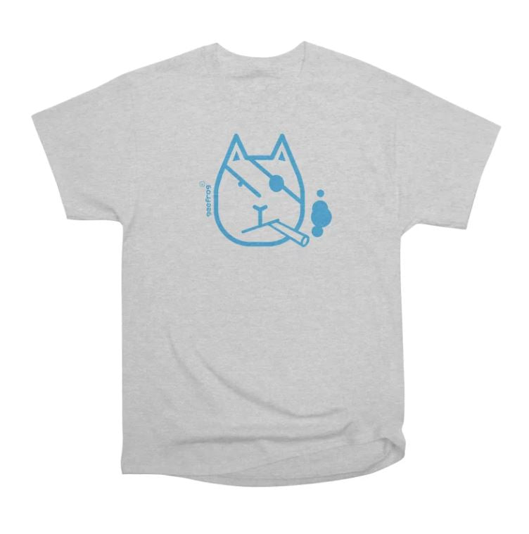 Smoking Cat T-shirt